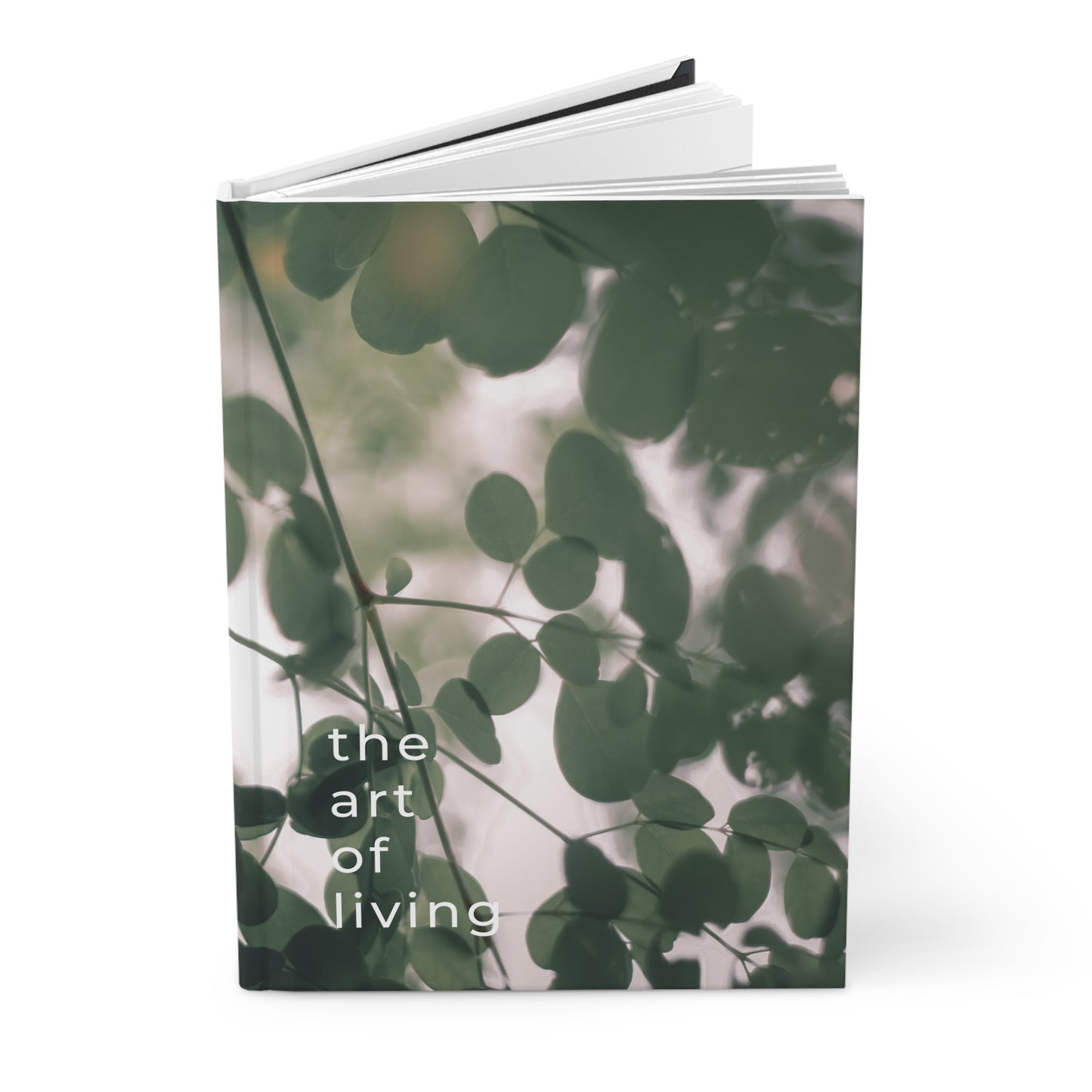 The Art of Living Hardcover Journal - Greenery