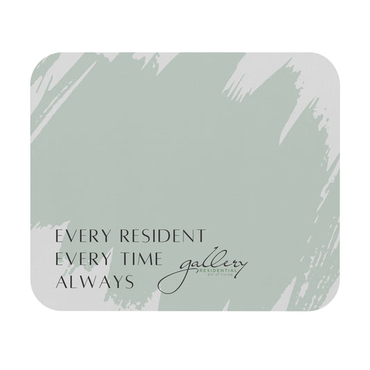 Gallery Mouse Pad - Green Pattern