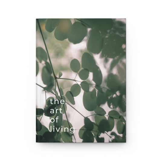 The Art of Living Hardcover Journal - Greenery