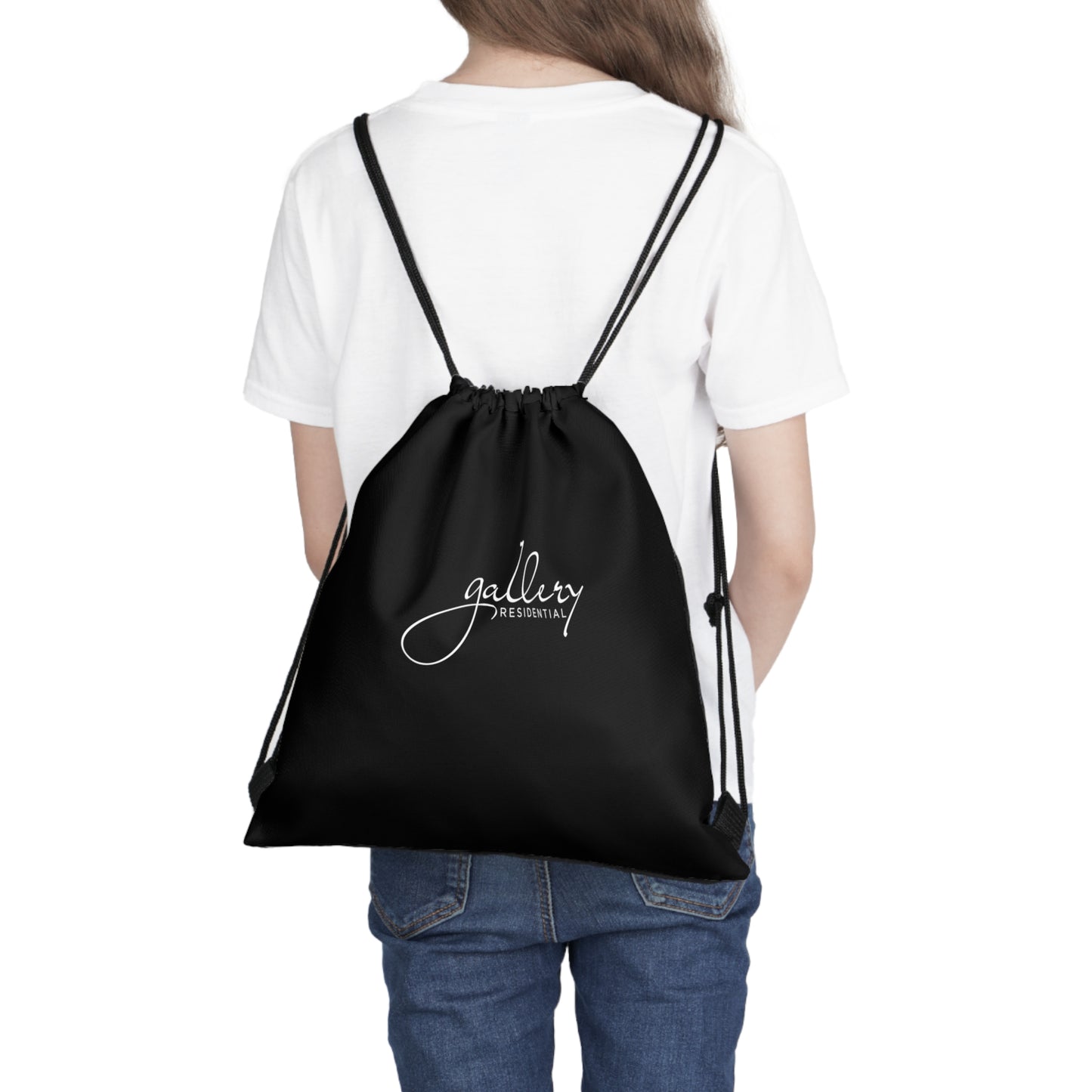 Black Drawstring Bag