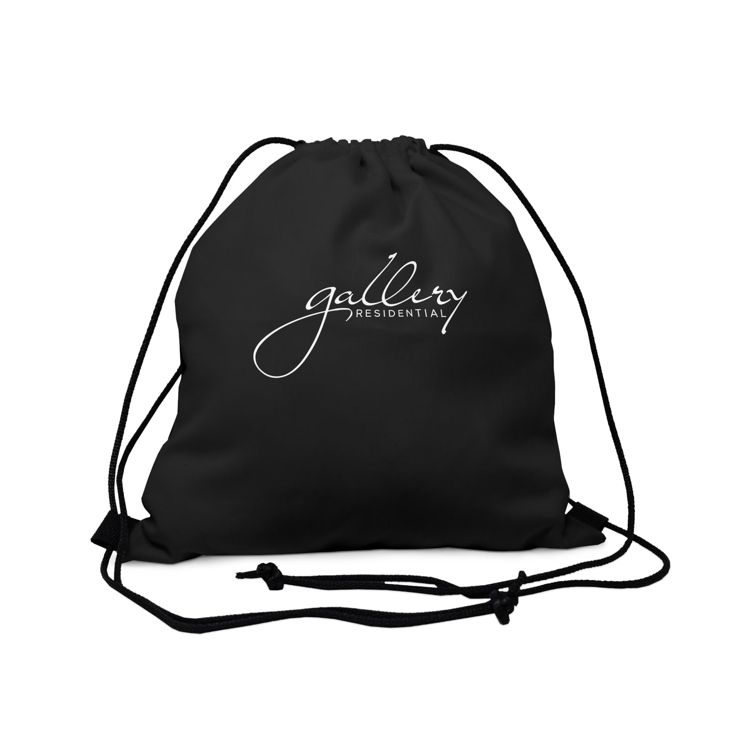 Black Drawstring Bag